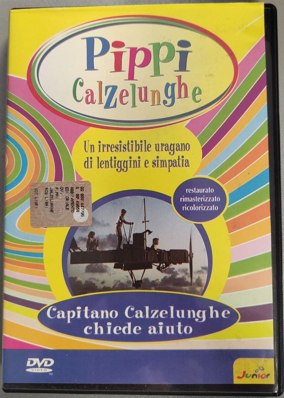 TeknoFilm - DVD - PIPPI CALZELUNGHE Vol. 14 - 1° Film: Capitano calzelunghe chiede aiuto di A.A.V.V. (1980) - RCS