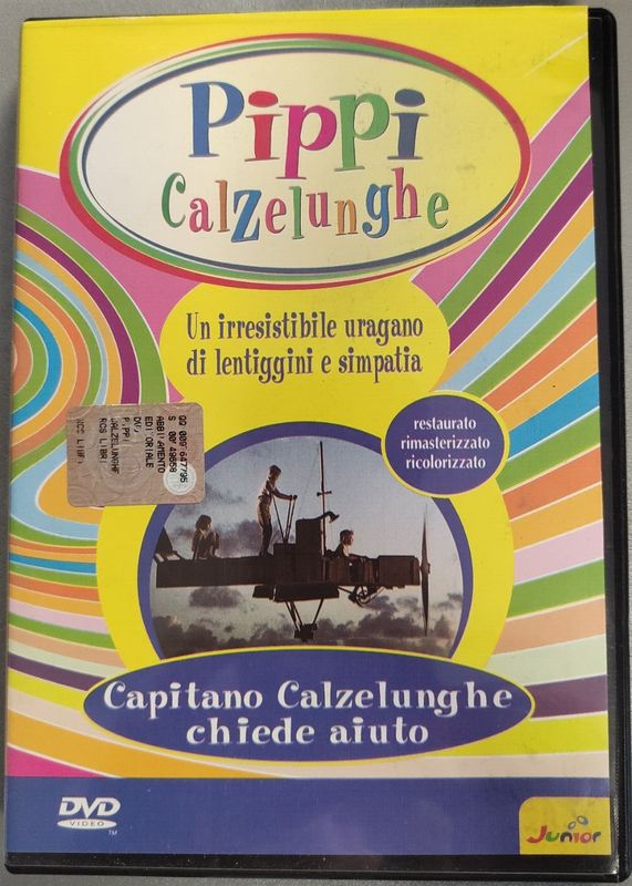 TeknoFilm - DVD - PIPPI CALZELUNGHE Vol. 14 - 1° Film: Capitano calzelunghe chiede aiuto di A.A.V.V. (1980) - RCS