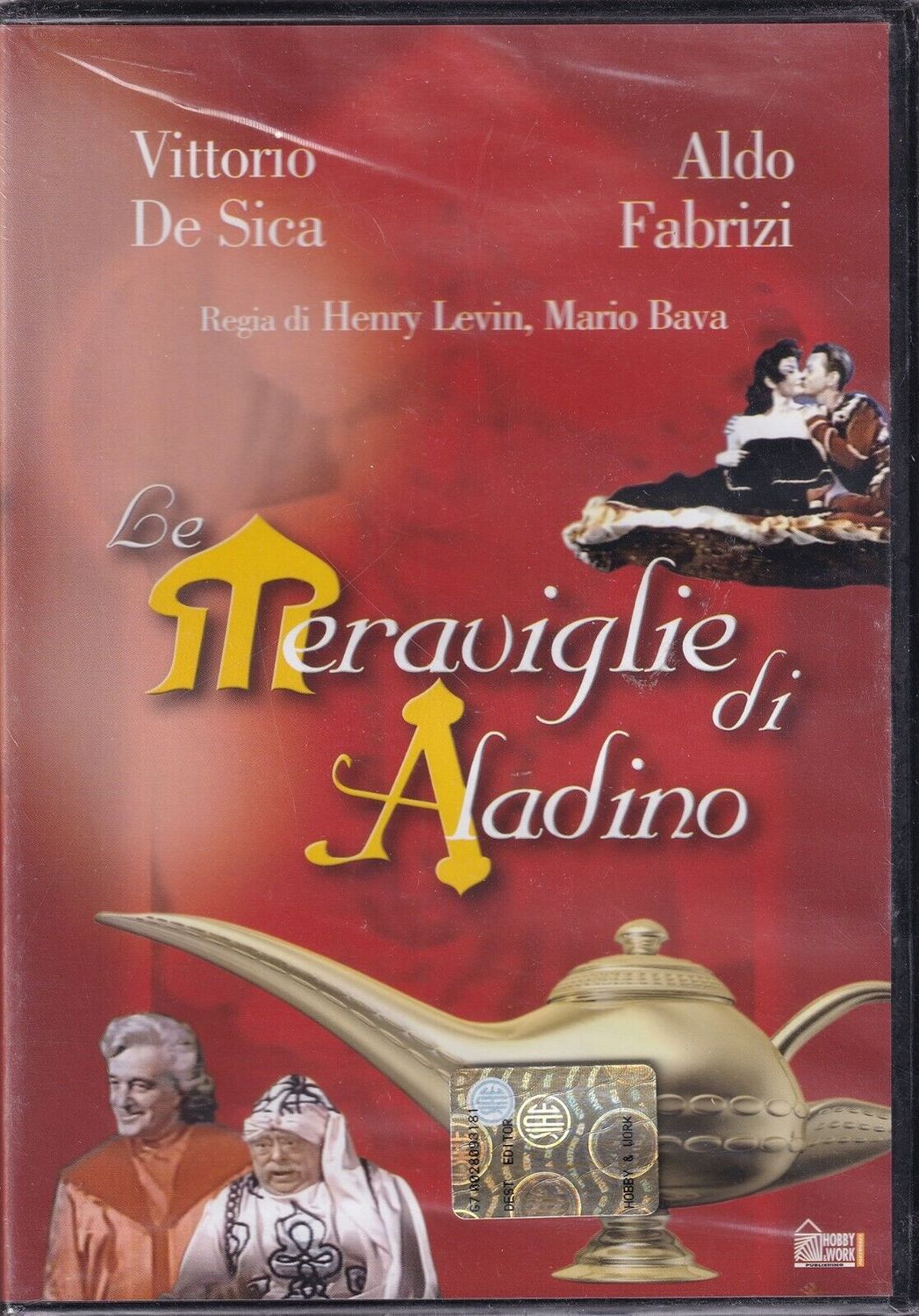 TeknoFilm – DVD – LE MERAVIGLIE DI ALADINO di Henry Levin e Mario Bava (1961) - HOBBY & WORK