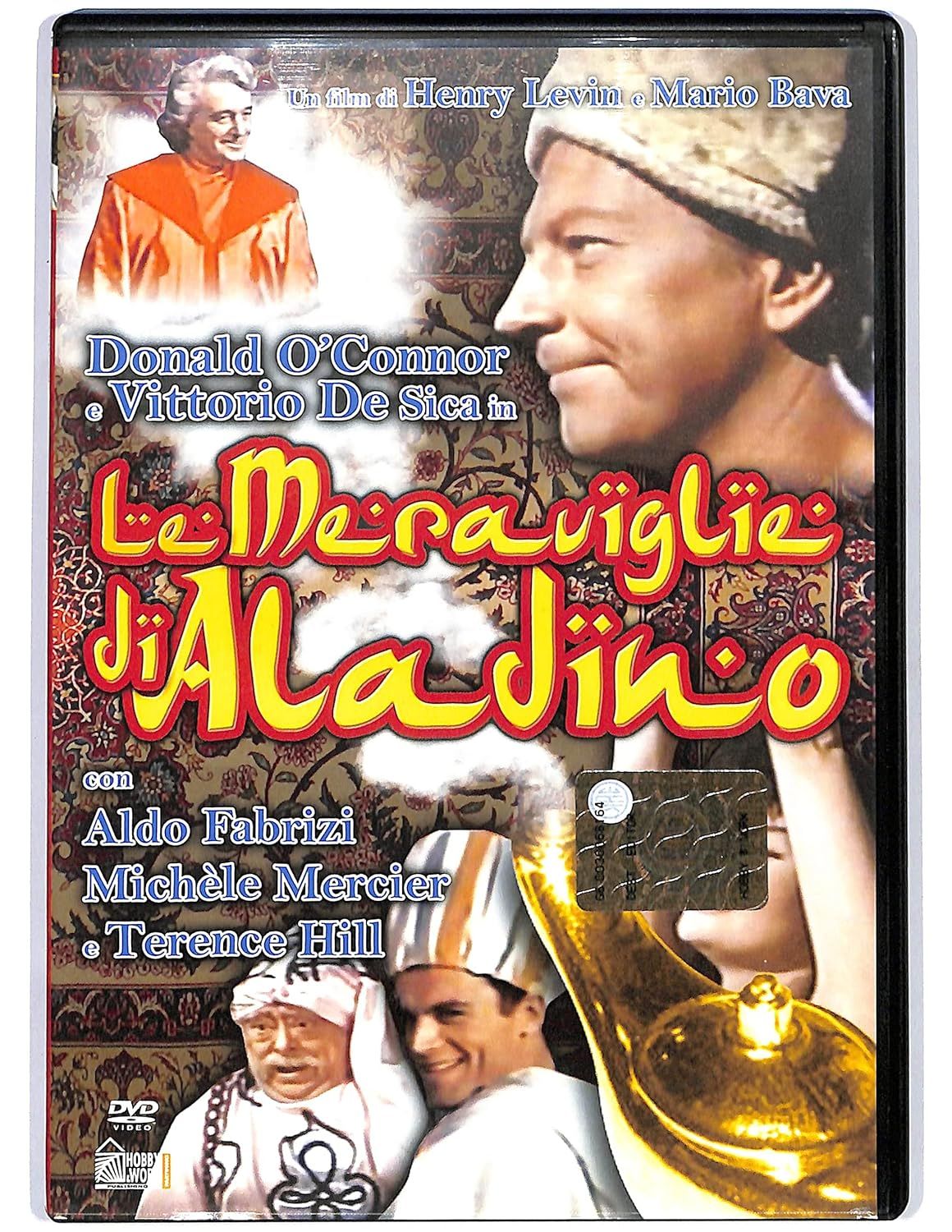 TeknoFilm – DVD – LE MERAVIGLIE DI ALADINO di Henry Levin e Mario Bava (1961) - HOBBY & WORK