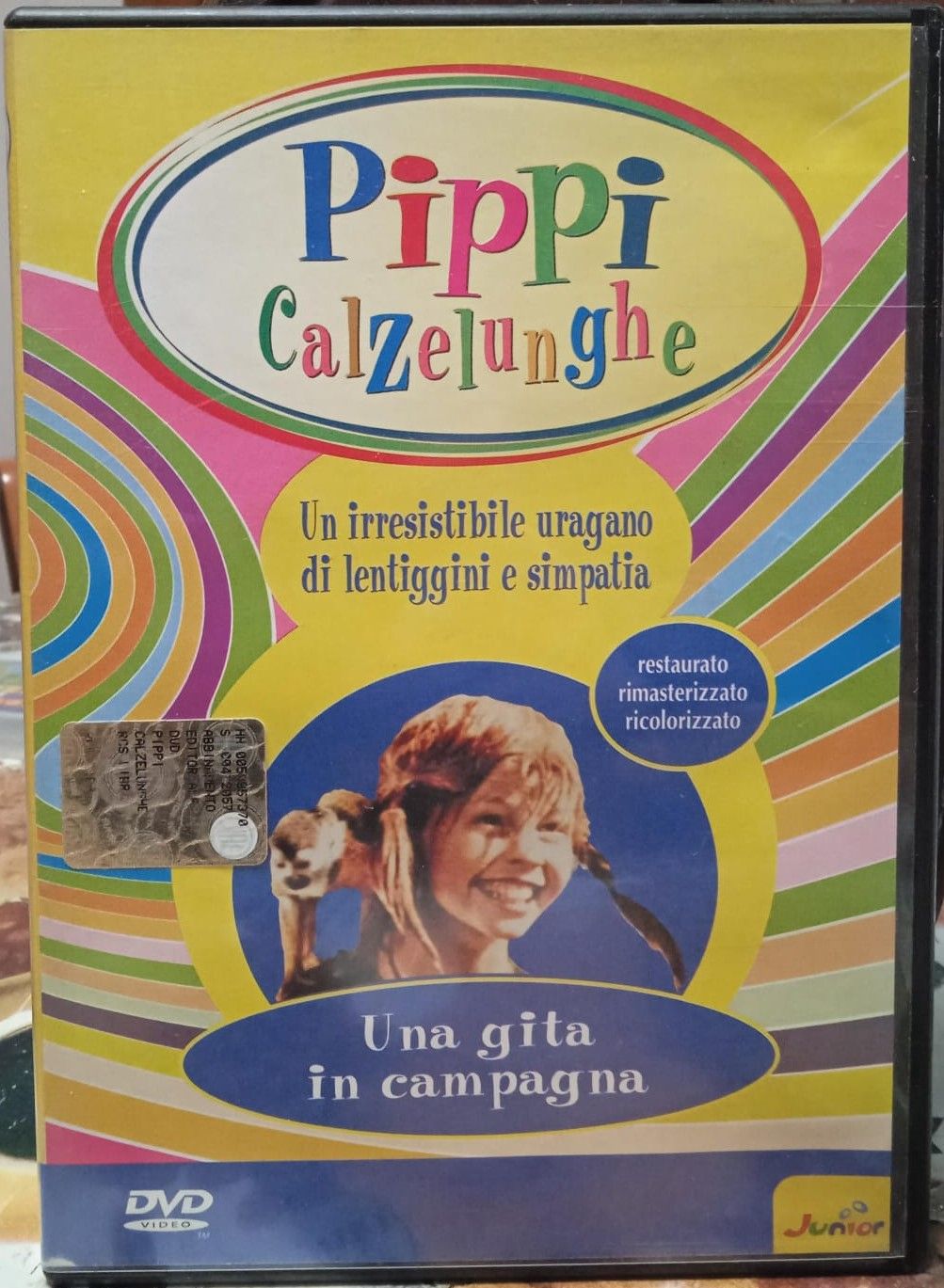 TeknoFilm - DVD - PIPPI CALZELUNGHE Vol. 04 - UNA GITA IN CAMPAGNA di Olle Hellbom (1969) - RCS