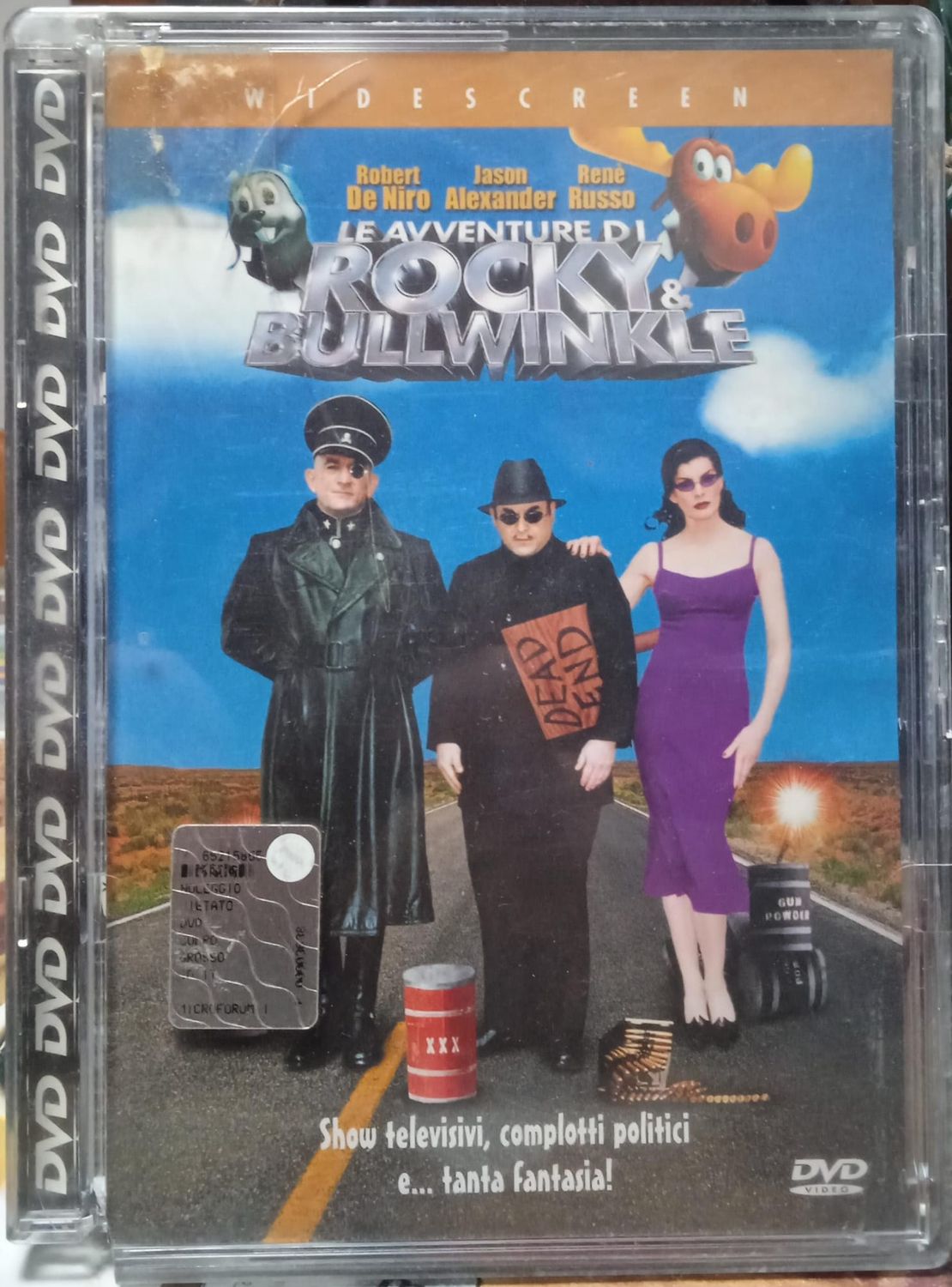 TeknoFilm – DVD – LE AVVENTURE DI ROCKY & BULLWINKLE (Jewel case) di Des McAnuff (2000) - COLUMBIA TRISTAR