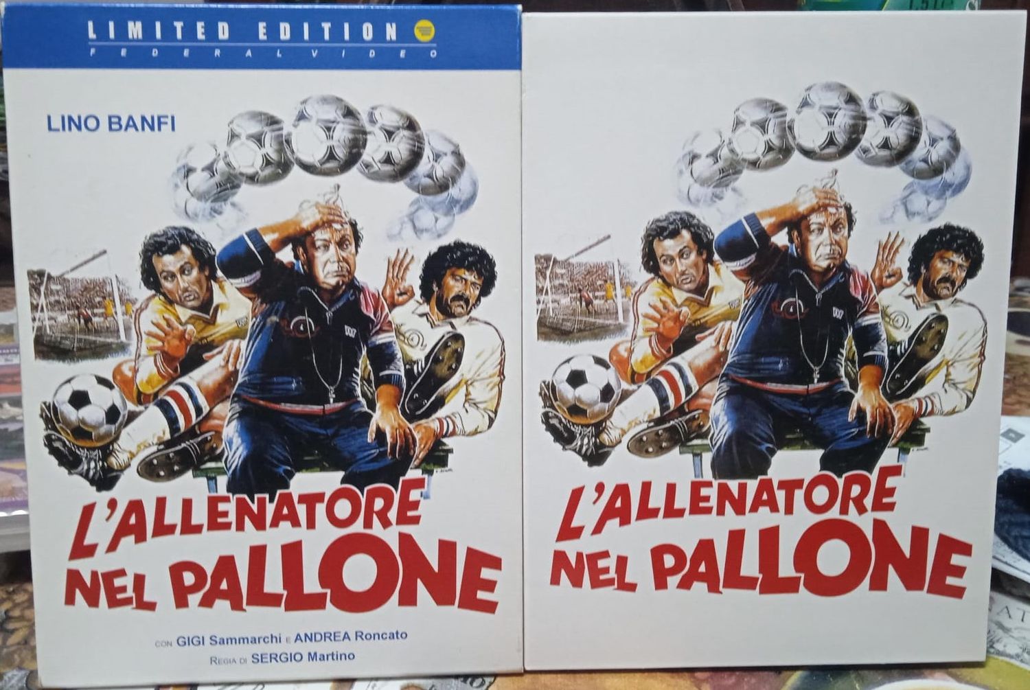 TeknoFilm – DVD (Limited edition Versione Digipack) - L'ALLENATORE NEL PALLONE di Sergio Martino (1984) - FEDERAL VIDEO