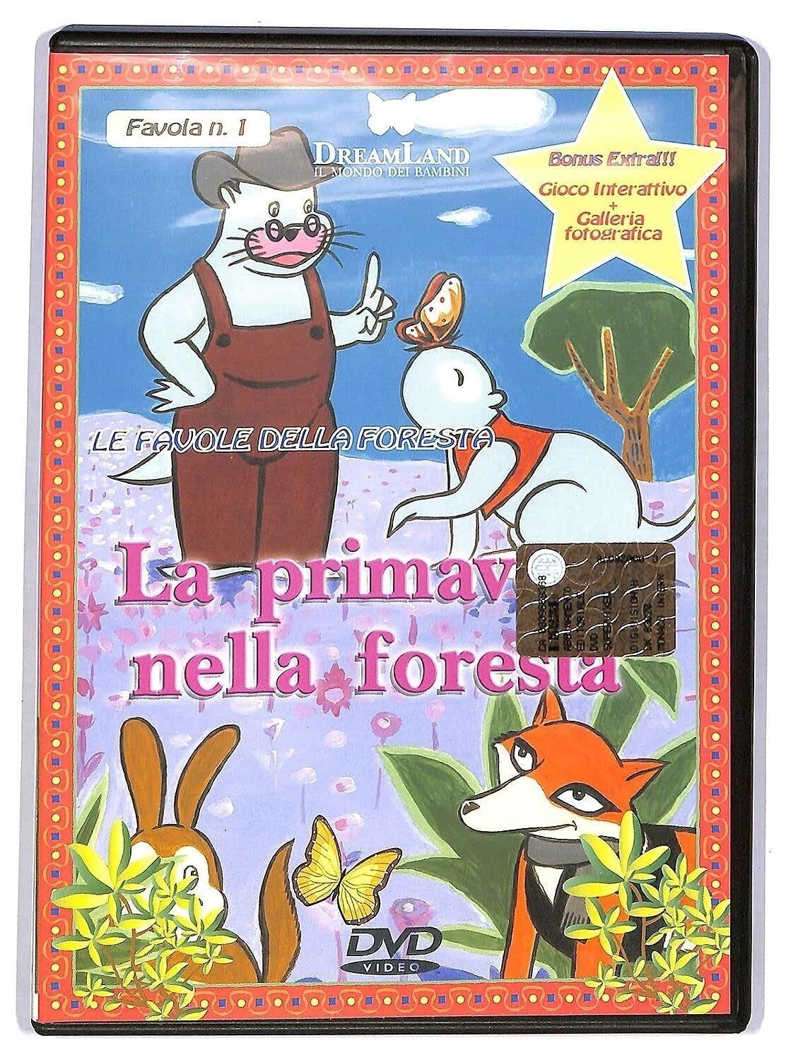 TeknoFilm - DVD – LE FAVOLE DELLA FORESTA N° 01 - LA PRIMAVERA NELLA FORESTA (2006) - DREAMLAND
