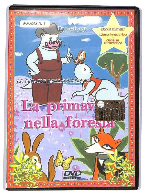 TeknoFilm - DVD – LE FAVOLE DELLA FORESTA N° 01 - LA PRIMAVERA NELLA FORESTA (2006) - DREAMLAND