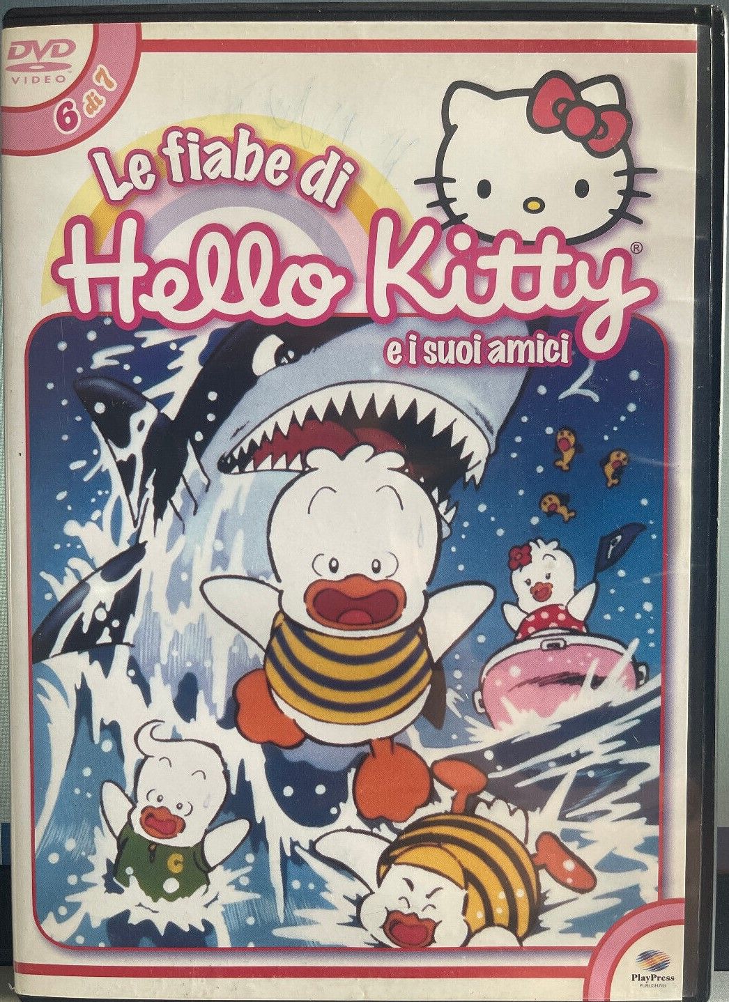 TeknoFilm – DVD – LE FIABE DI HELLO KITTY E I SUOI AMICI Vol. 06 (6 Episodi) 1976 - PLAY PRESS