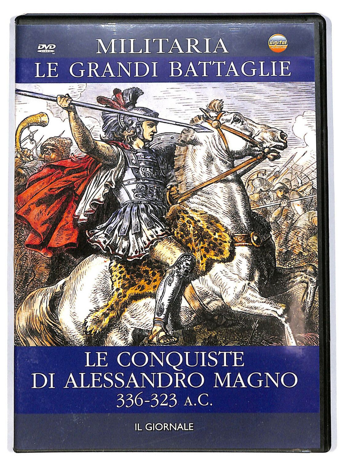TeknoFilm – DVD – Le grandi battaglie dell'antichità - LE CONQUISTE DI ALESSANDRO MAGNO 336-323 A. C. (2007) - CINEHOLLYWOOD