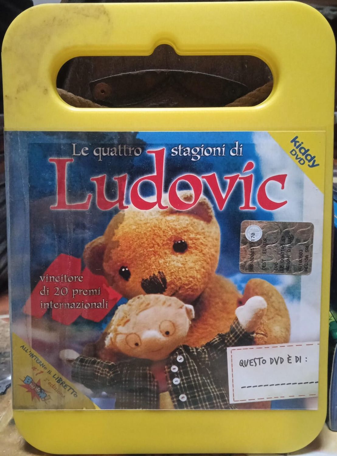 TeknoFilm – DVD (Versione valigetta) – LE QUATTRO STAGIONI DI LUDOVIC  di Co Hoedeman (1998) - AEGIDA