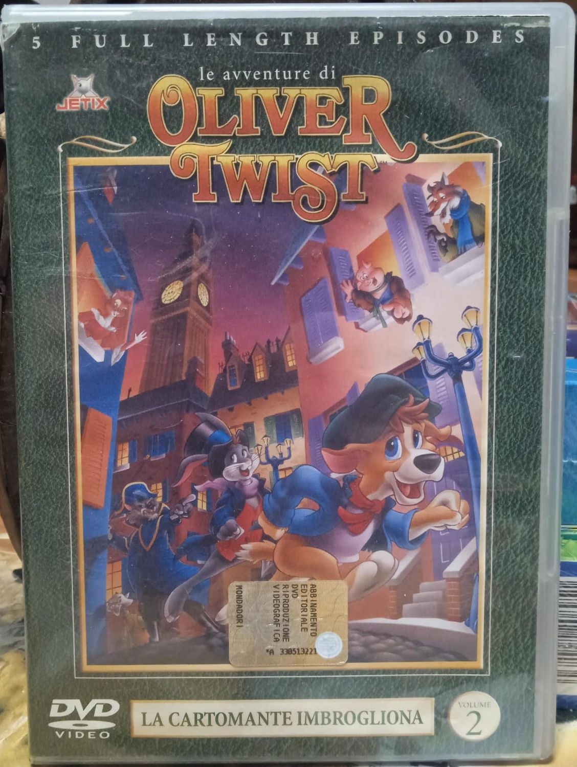 TeknoFilm – DVD – LE AVVENTURE DI OLIVER TWIST Vol. 02 (5 Episodi) 2004 - PRISM VISION