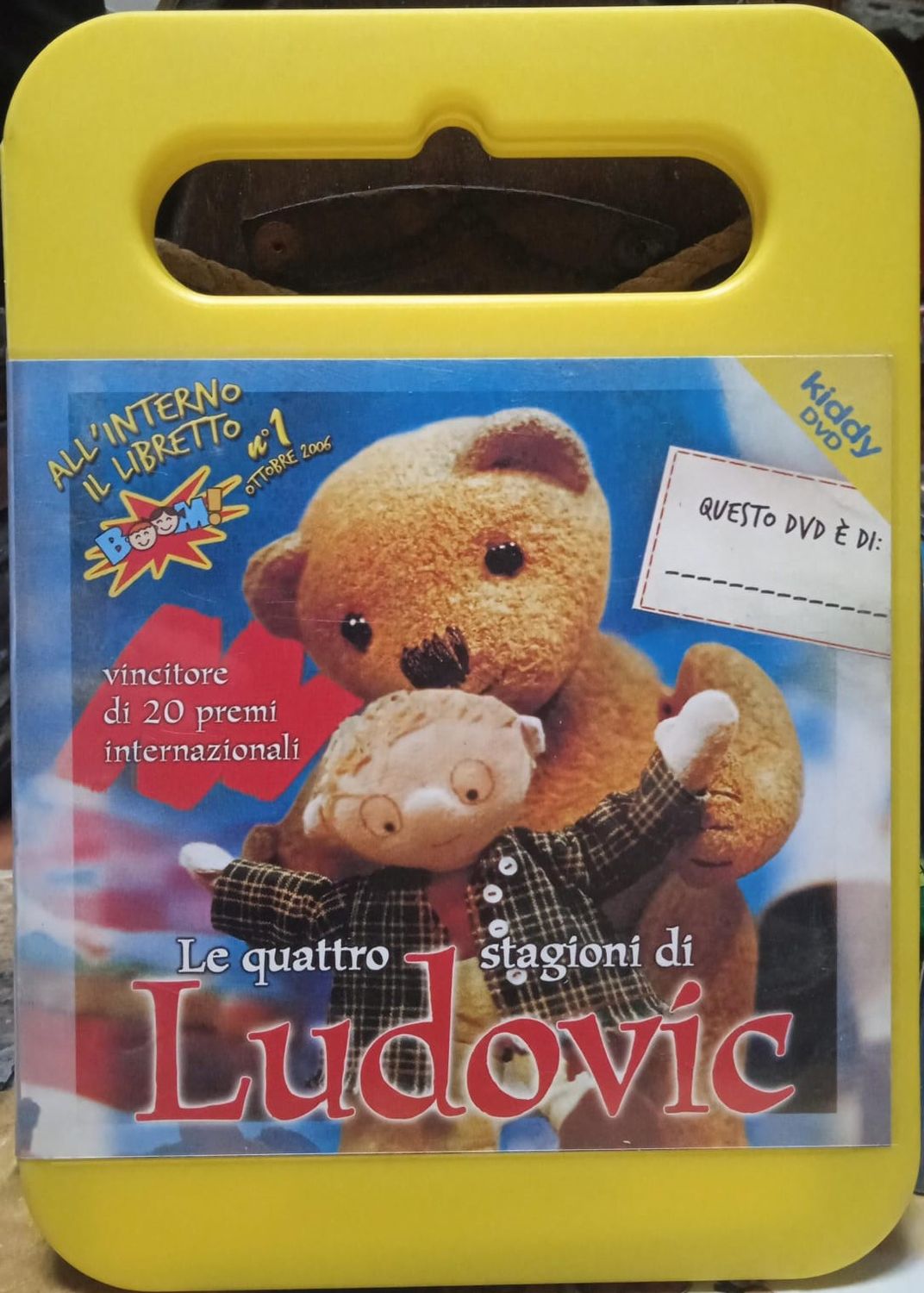 TeknoFilm – DVD (Versione valigetta) – LE QUATTRO STAGIONI DI LUDOVIC  di Co Hoedeman (1998) - AEGIDA