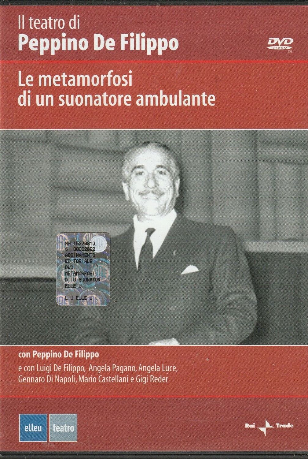 TeknoFilm – DVD – LE METAMORFOSI DI UN SUONATORE AMBULANTE di Romolo Siena con Peppino De Filippo (1971) - ELLE U MULTIMEDIA