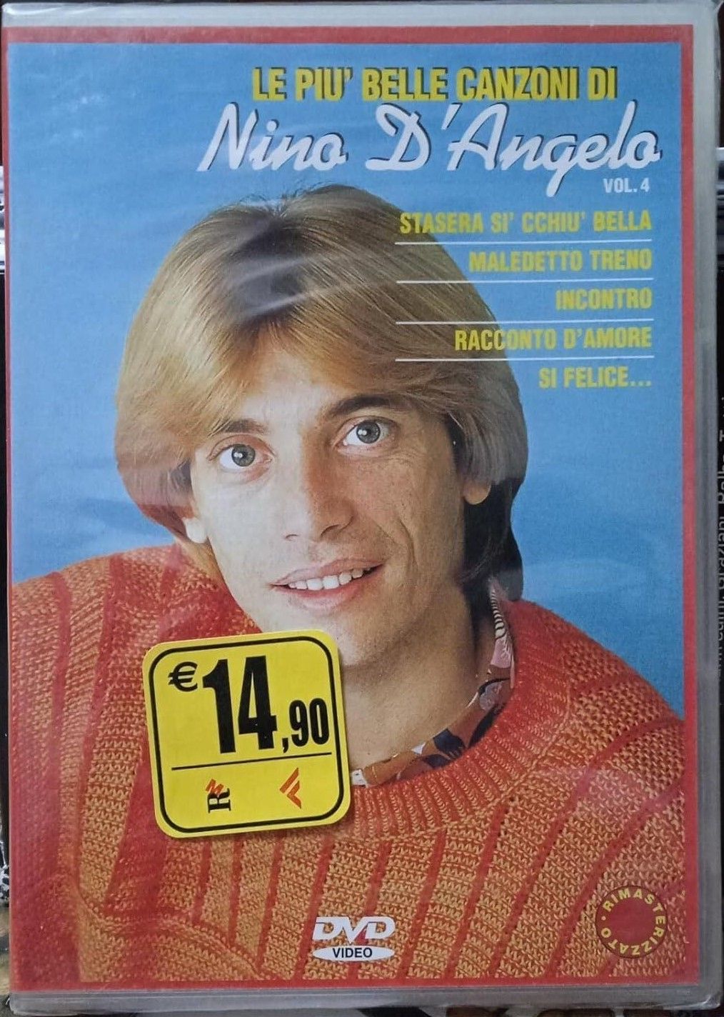 TeknoFilm - DVD - LE PIU' BELLE CANZONI DI NINO D'ANGELO Vol. 04 (2005) - DUCK RECORD