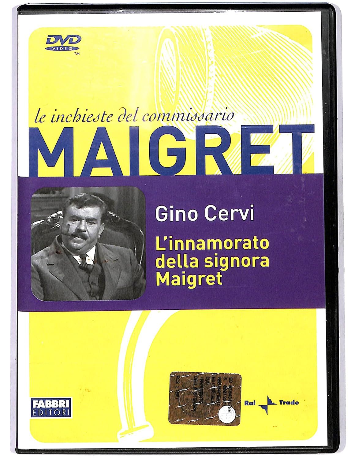 TeknoFilm – DVD – Le inchieste del commissario Maigret - L'INNAMORATO DELLA SIGNORA MAIGRET di Mario Landi (1966) - FABBRI EDITORI