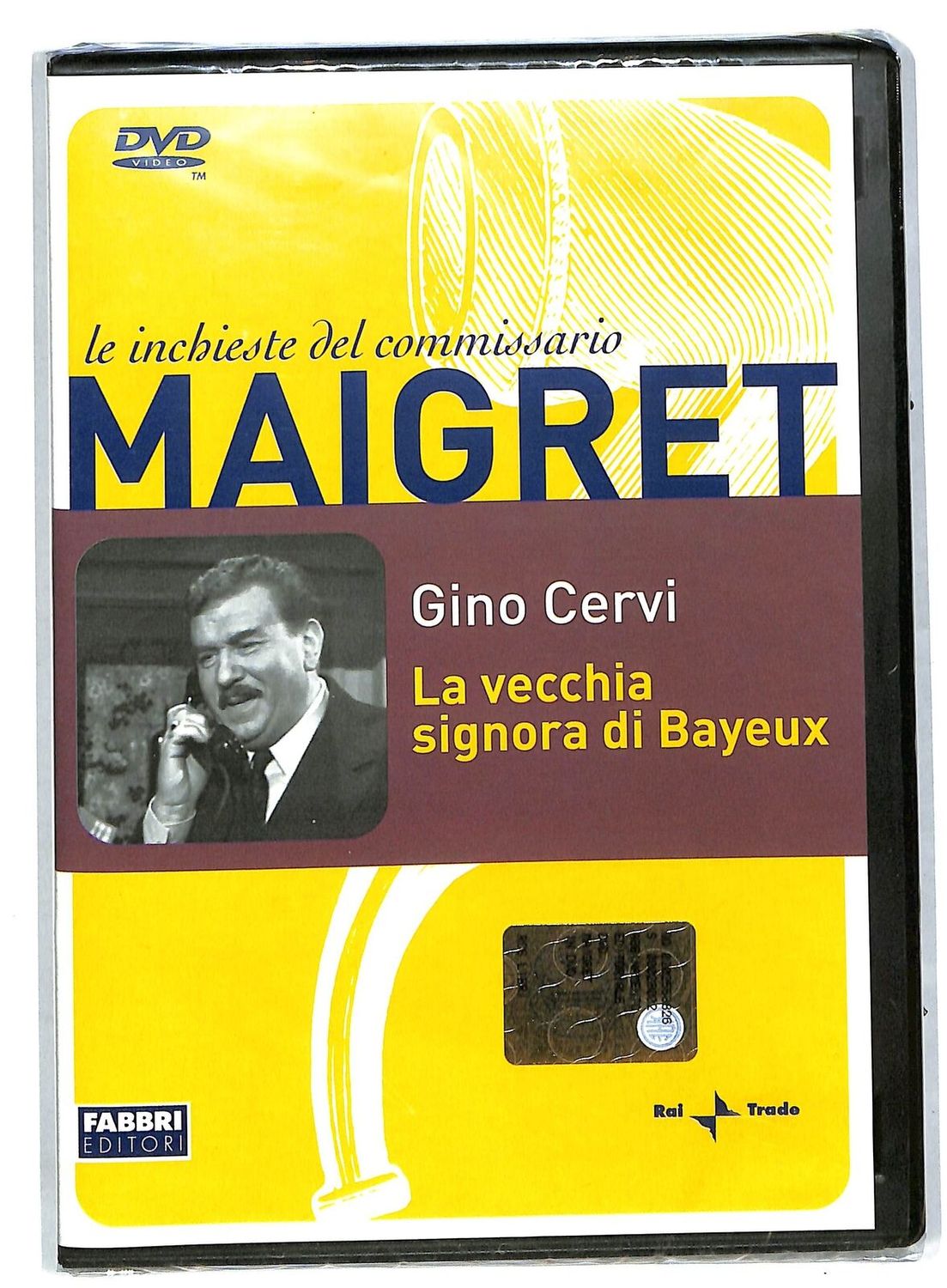 TeknoFilm – DVD – Le inchieste del commissario Maigret - LA VECCHIA SIGNORA DI BAYEUX di Mario Landi (1964) - FABBRI EDITORI