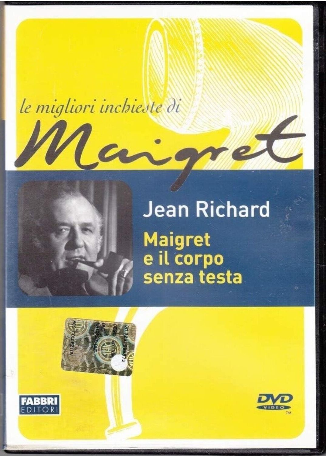 TeknoFilm – DVD – Le inchieste del commissario Maigret - MAIGRET E IL CORPO SENZA TESTA di Marcel Cravenne (1974) - FABBRI EDITORI