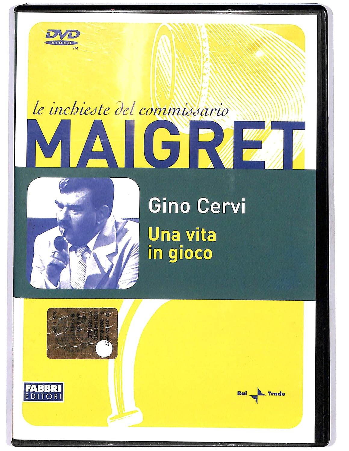 TeknoFilm – DVD – Le inchieste del commissario Maigret - UNA VITA IN GIOCO di Mario Landi (1965) - FABBRI EDITORI