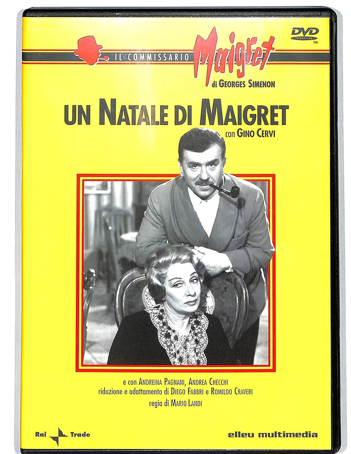 TeknoFilm – DVD – Le inchieste del commissario Maigret - UN NATALE DI MAIGRET di Mario Landi (1965) - ELLE U MULTIMEDIA