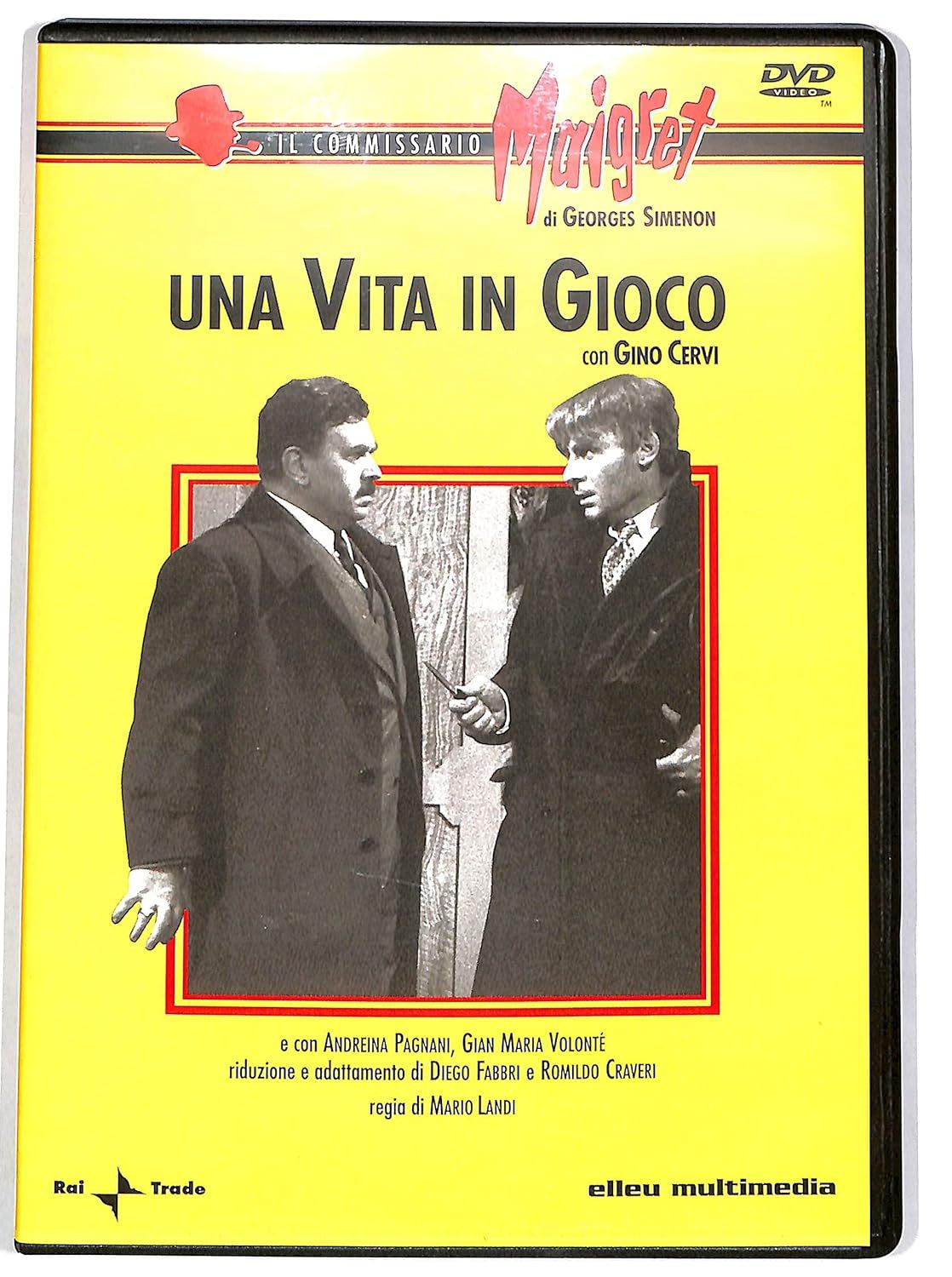 TeknoFilm – DVD – Le inchieste del commissario Maigret - UNA VITA IN GIOCO di Mario Landi (1965) - ELLE U MULTIMEDIA