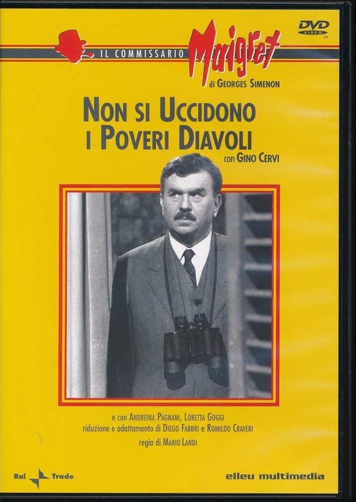 TeknoFilm – DVD – Le inchieste del commissario Maigret - NON SI UCCIDONO I POVERI DIAVOLI di Mario Landi (1966) - ELLE U MULTIMEDIA
