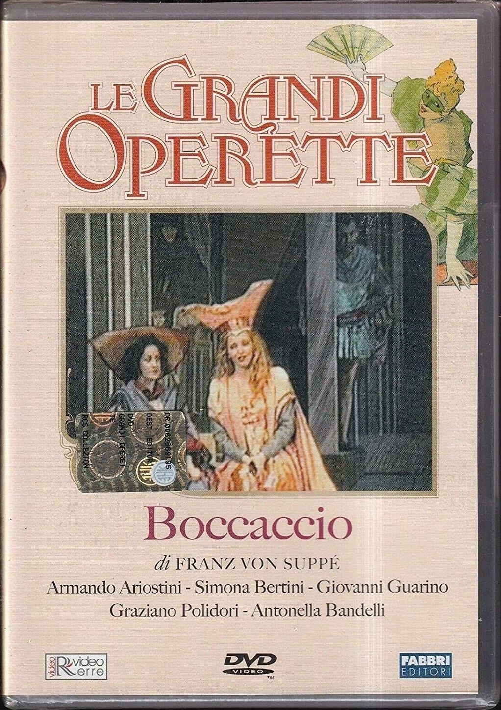 TeknoFilm – DVD - Le grandi operette - BOCCACCIO di Frank-Bernd Gottshalk (1991) - FABBRI EDITORI