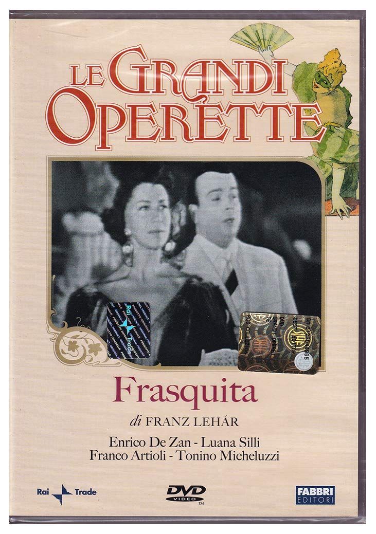TeknoFilm – DVD - Le grandi operette - FRASQUITA di Vito Molinari (1958) - FABBRI EDITORI