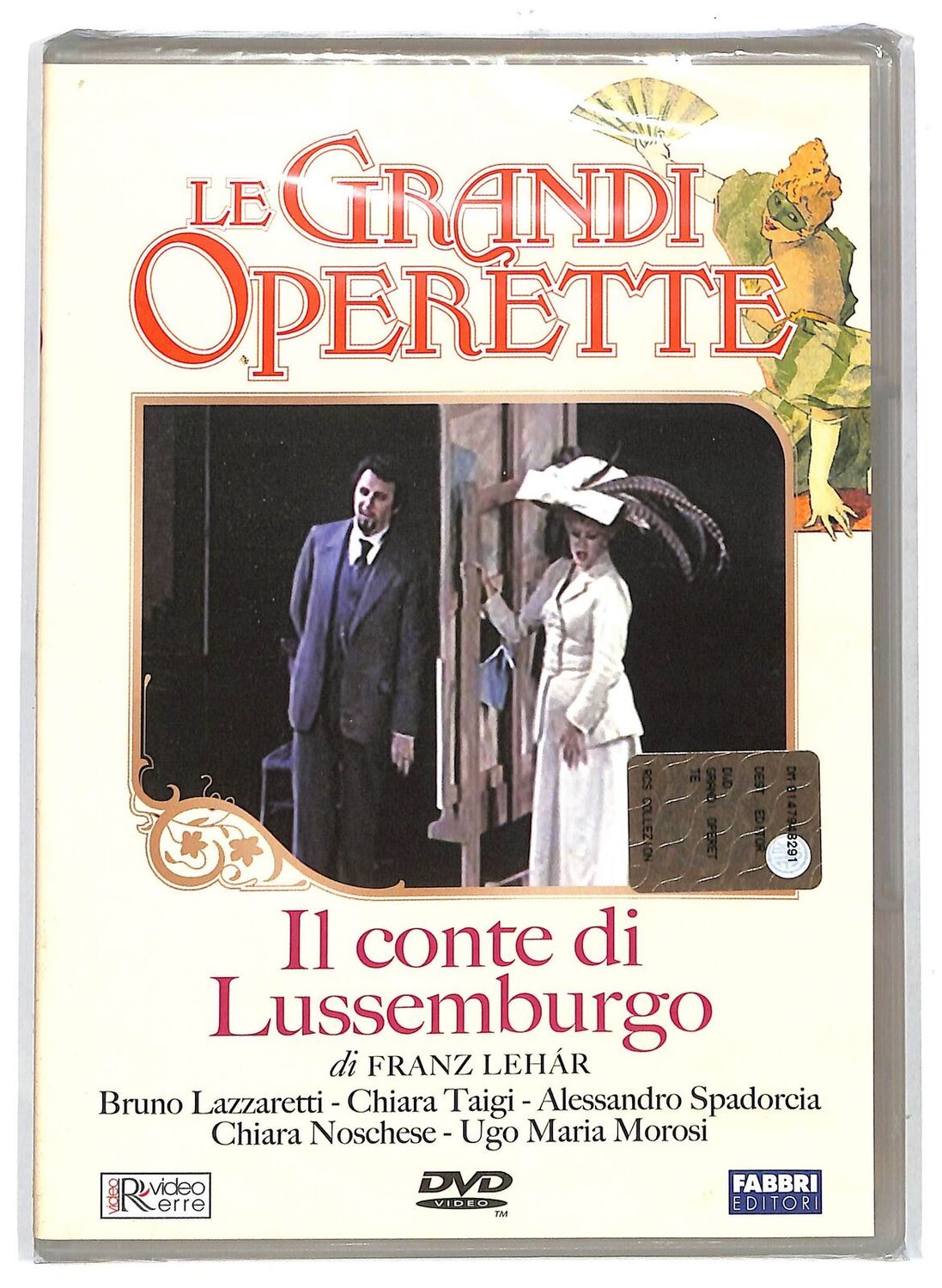 TeknoFilm – DVD - Le grandi operette - IL CONTE DI LUSSEMBURGO di Ivan Stefanutti (1998) - FABBRI EDITORI