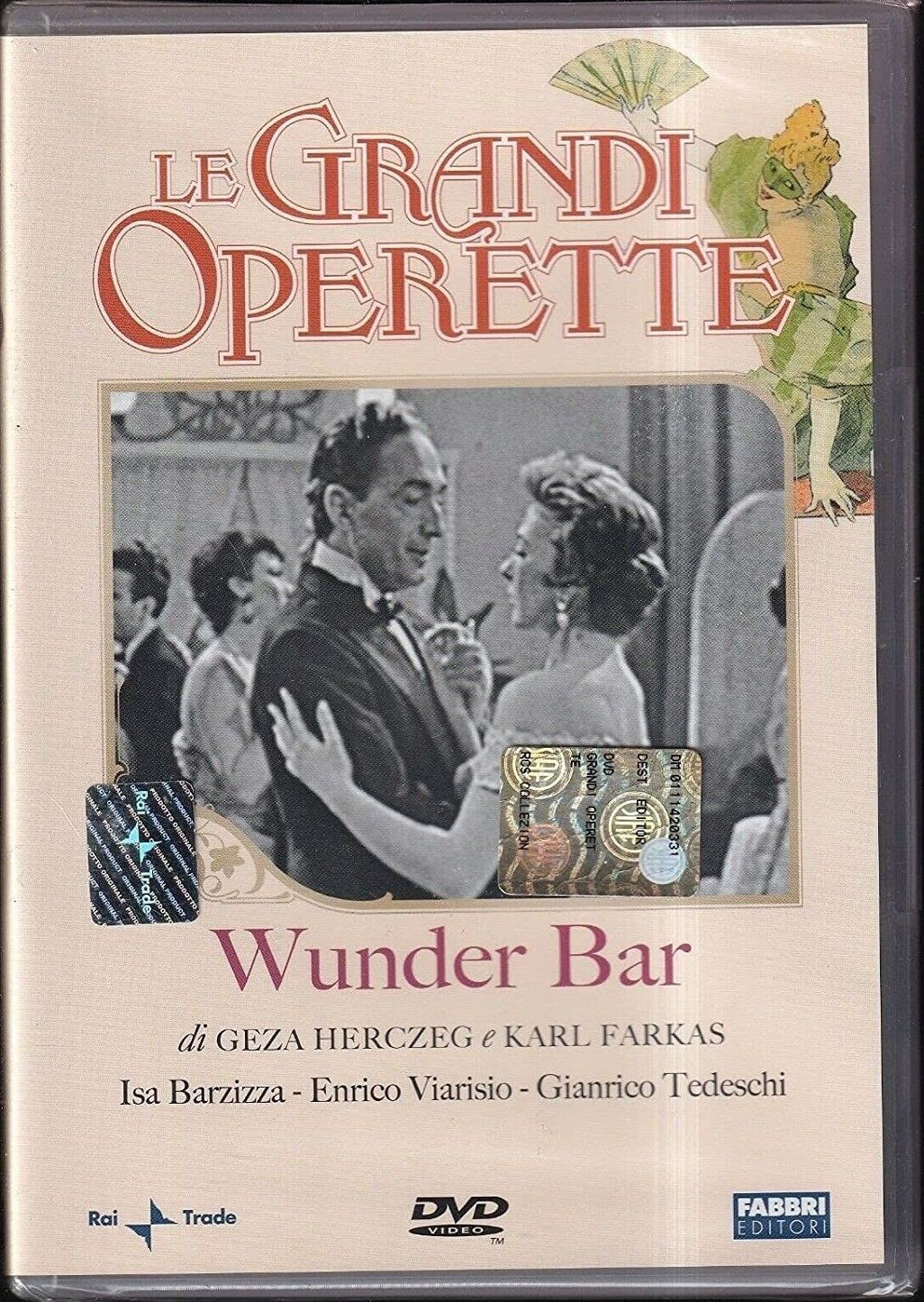 TeknoFilm – DVD - Le grandi operette - WUNDER BAR di Daniele D'Anza (1955) - FABBRI EDITORI