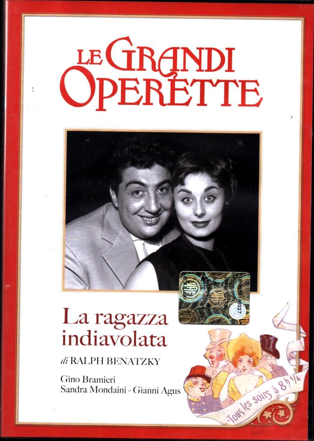 TeknoFilm – DVD - Le grandi operette - LA RAGAZZA INDIAVOLATA di Silverio Blasi (1958) - TV SORRISI E CANZONI