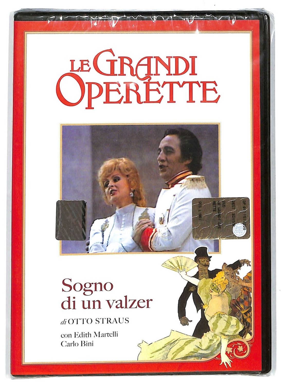 TeknoFilm – DVD - Le grandi operette - SOGNO DI UN VALZER di Carmelo Anastasi (1977) - TV SORRISI E CANZONI
