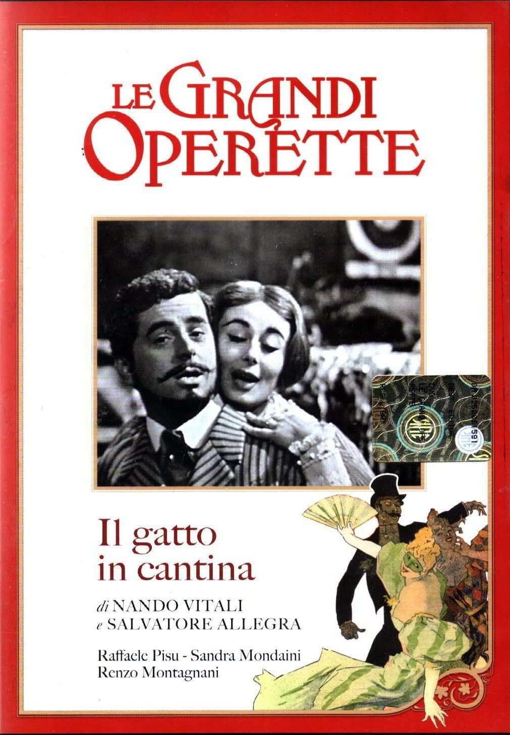 TeknoFilm – DVD - Le grandi operette - IL GATTO IN CANTINA di Eros Macchi (1959) - TV SORRISI E CANZONI