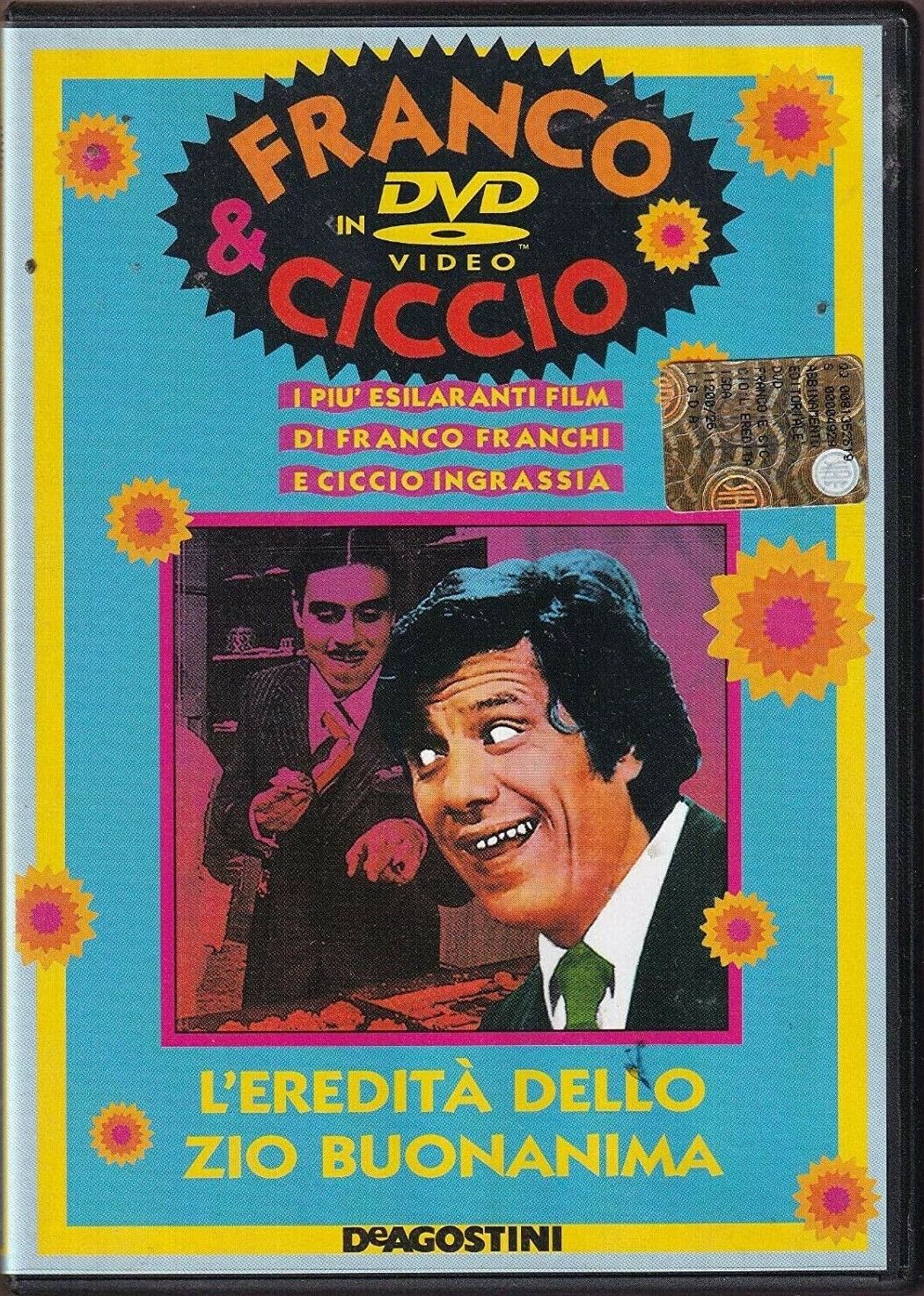 TeknoFilm – DVD (Versione slim) – L'EREDITA' DELLO ZIO BUONANIMA di Alfonso Brescia (1974) - DE AGOSTINI
