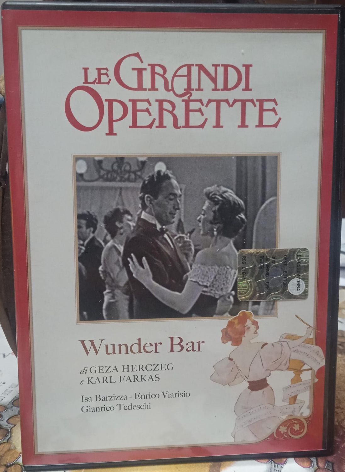 TeknoFilm – DVD - Le grandi operette - WUNDER BAR di Daniele D'Anza (1955) - TV SORRISI E CANZONI