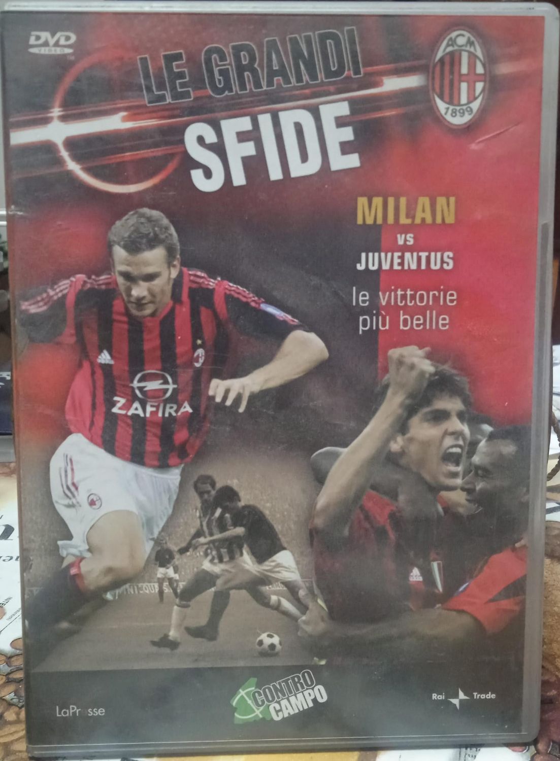 TeknoFilm – DVD – Le grandi sfide - MILAN VS JUVENTUS - LE VITTORIE PIU' BELLE (2006) - GAZZETTA DELLO SPORT