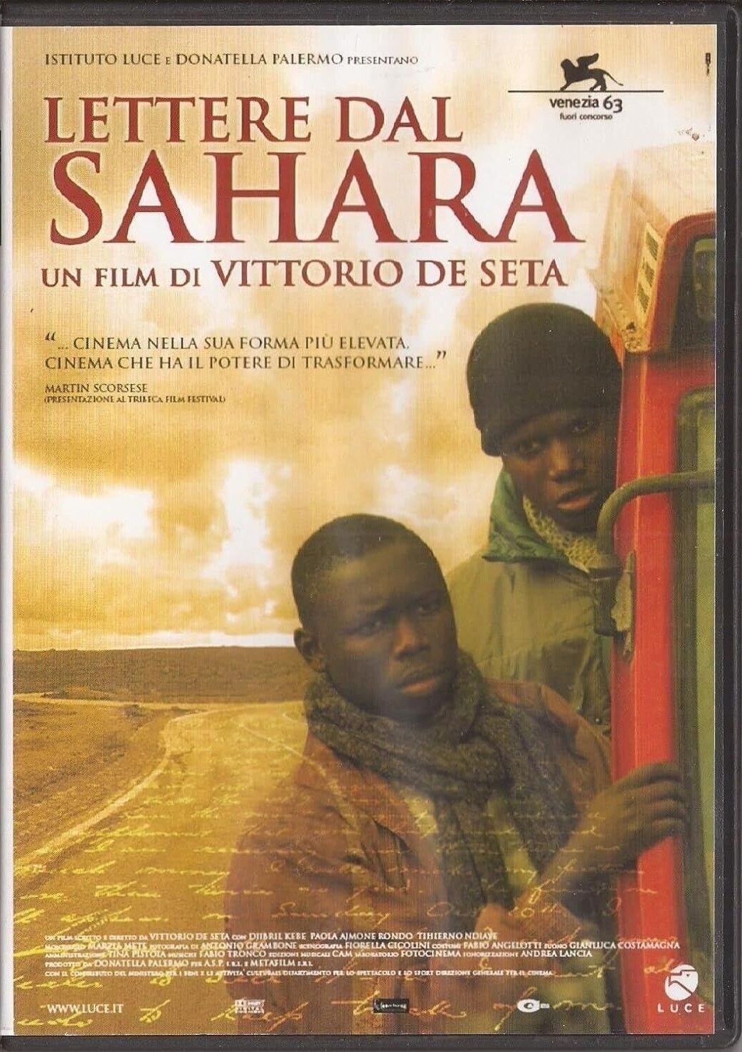 TeknoFilm – DVD – LETTERE DAL SAHARA di Vittorio De Seta (2004) - SAN PAOLO AUDIOVISIVI