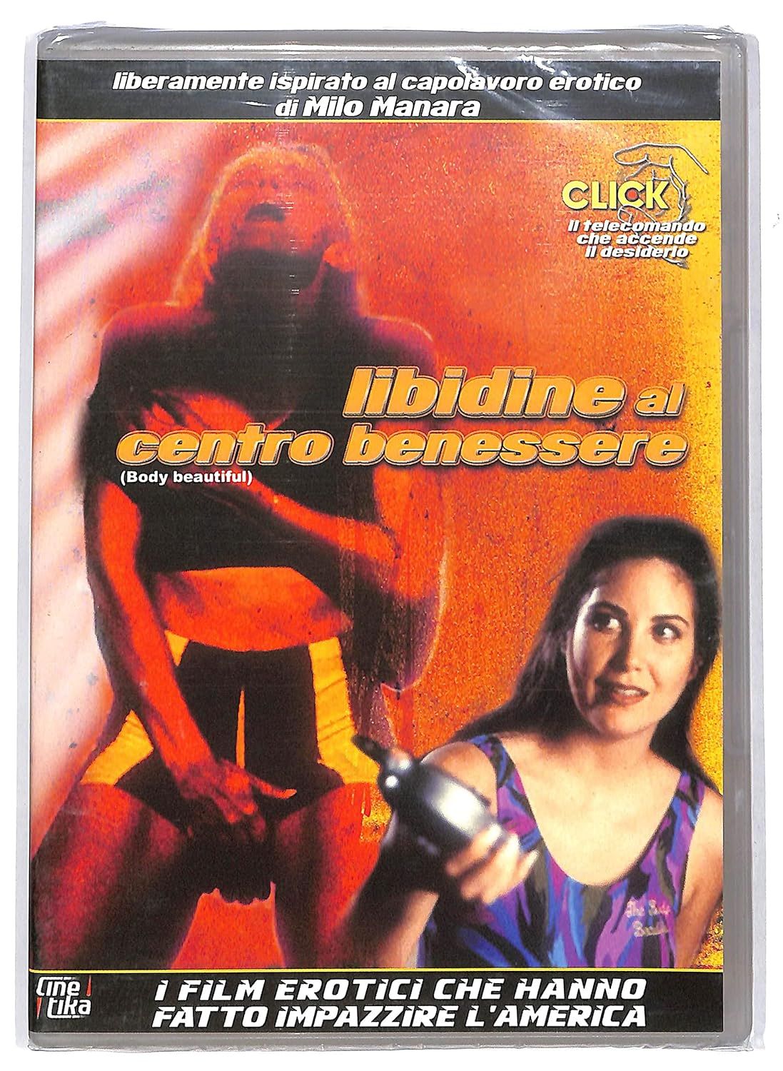 TeknoFilm – DVD – CLICK - LIBIDINE AL CENTRO BENESSERE (THE CLICK) di Rafael Glen (1997) - MILLENNIUM STORM