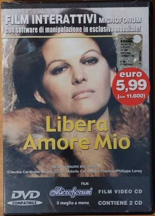 TeknoFilm - 2 DVDRom – LIBERA AMORE MIO (Film interattivi) di Mauro Bolognini (1975) - MICROFORUM