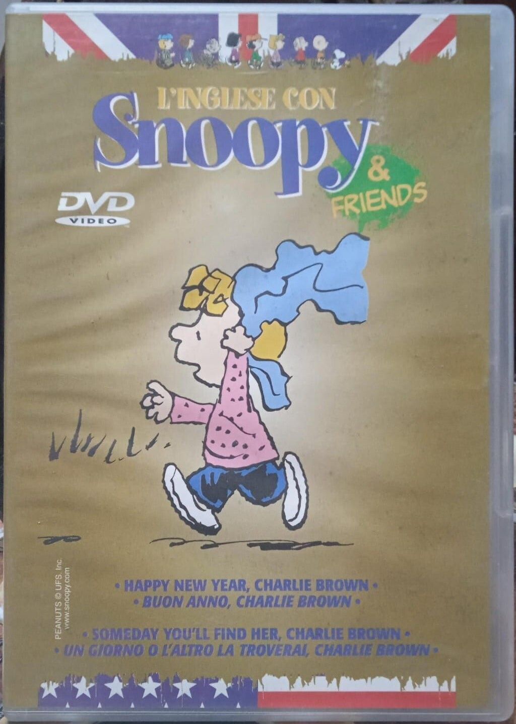 TeknoFilm – DVD (Eng + Ita) – L'INGLESE CON SNOOPY & FRIENDS (Buon anno + Un giorno o l'altro la troverai) 1975 - HOBBY & WORK