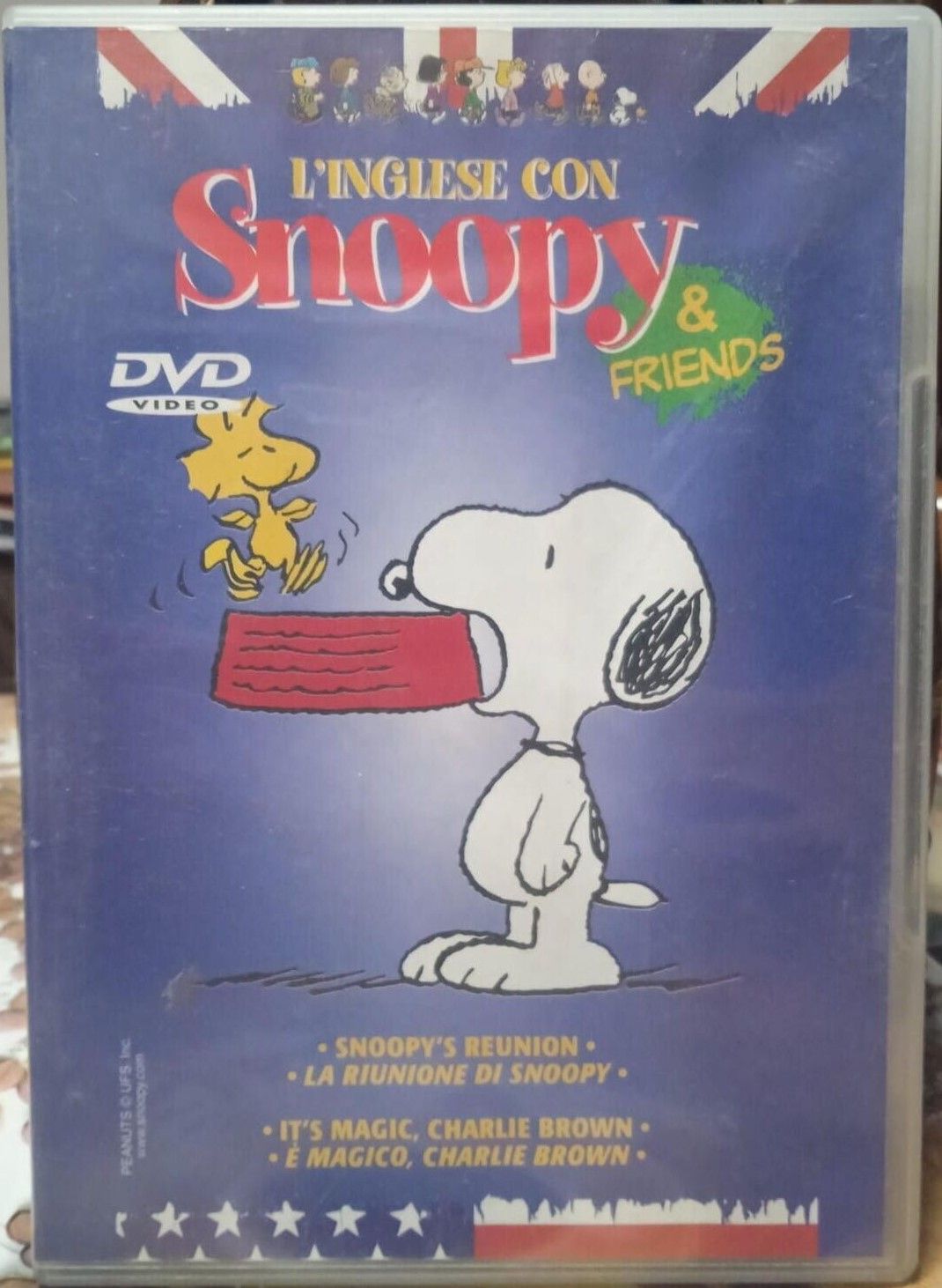 TeknoFilm - DVD (Eng + Ita) – L'INGLESE CON SNOOPY & FRIENDS (La riunione di Snoopy + E' magico) 1975 - HOBBY & WORK