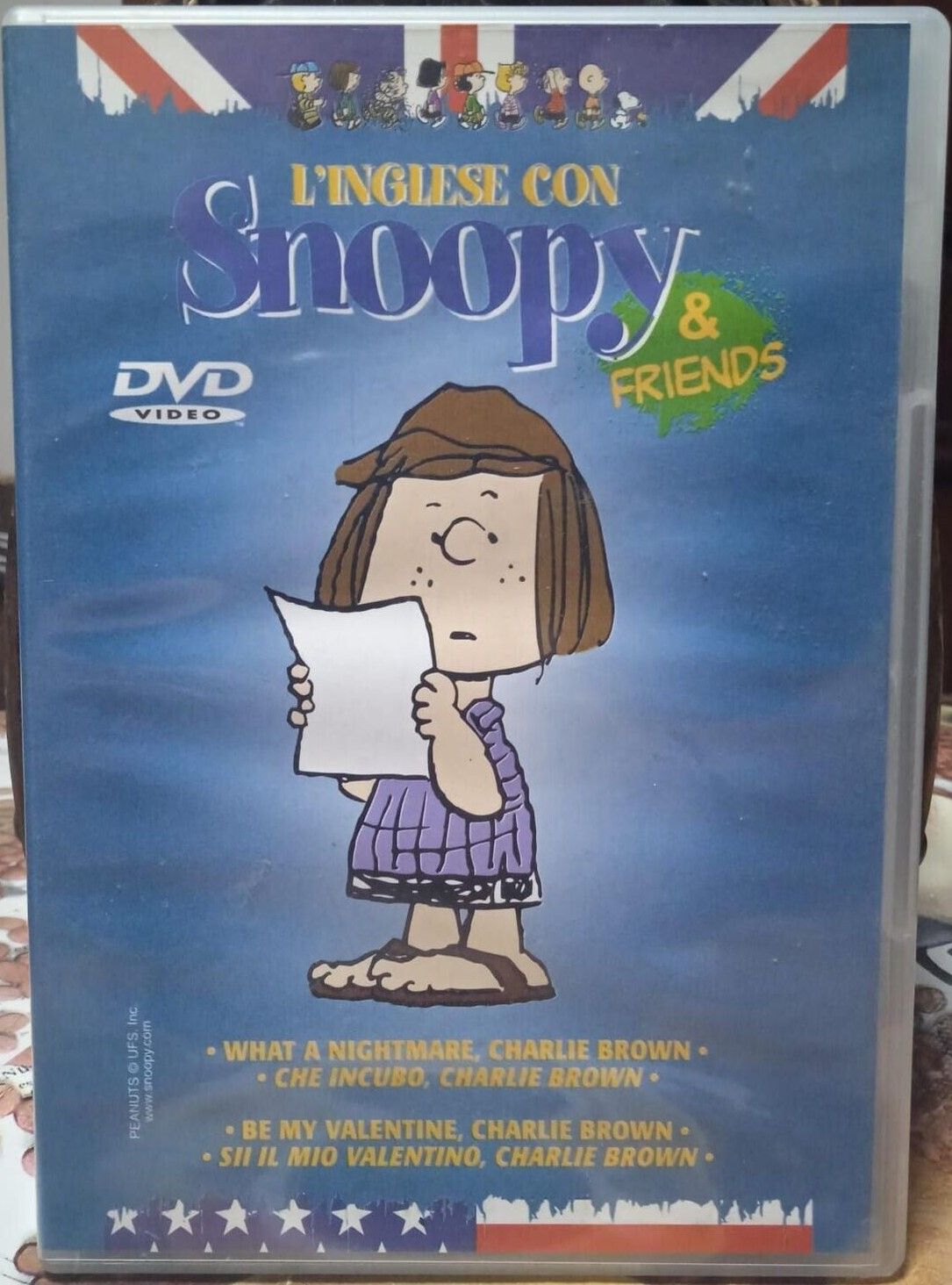 TeknoFilm – DVD (Eng + Ita) – L'INGLESE CON SNOOPY & FRIENDS (Che incubo + Sii il mio Valentino) 1975 - HOBBY & WORK