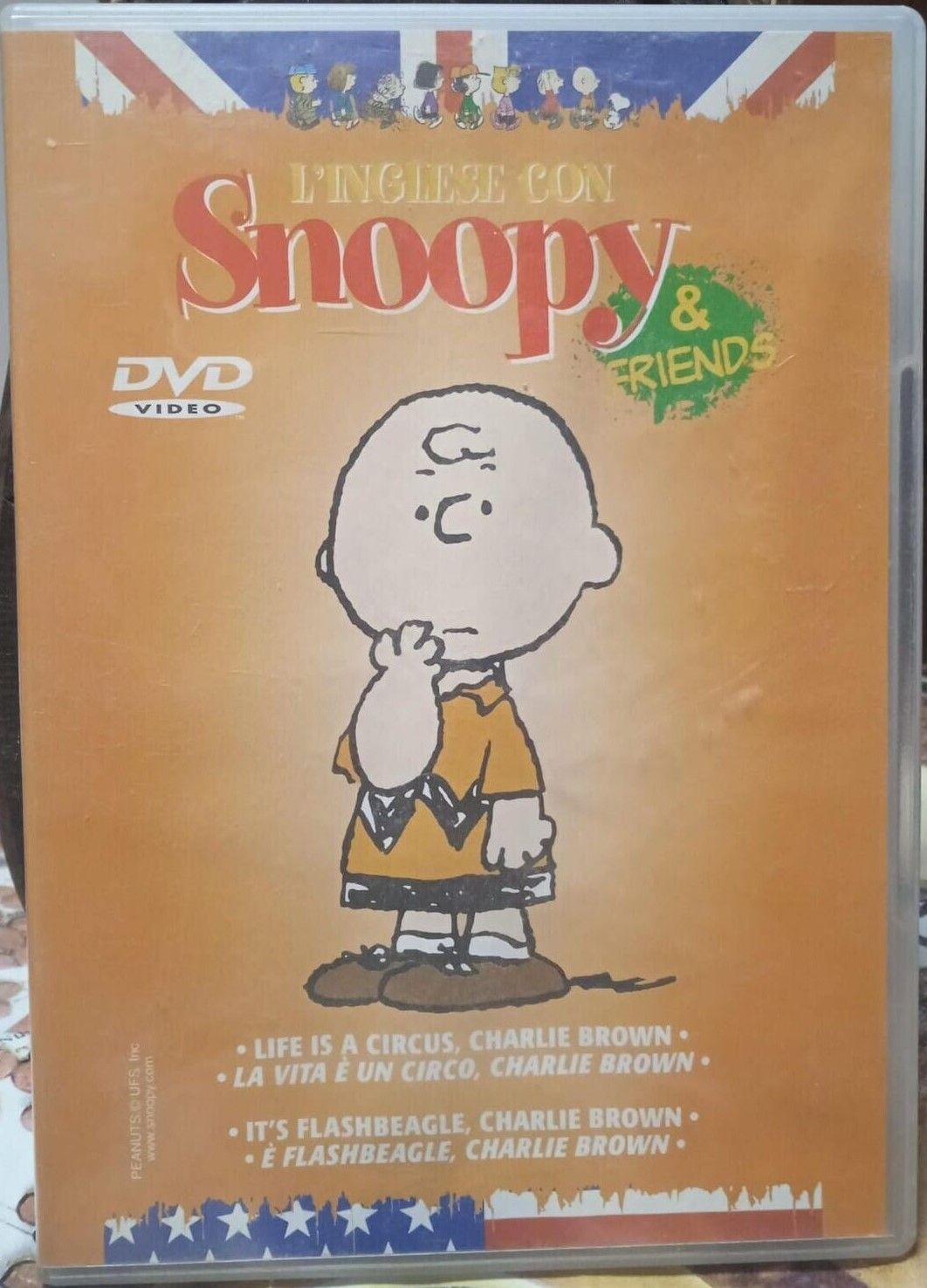 TeknoFilm – DVD (Eng + Ita) – L'INGLESE CON SNOOPY & FRIENDS (La vita è un circo + E' flashbeagle) 1975 - HOBBY & WORK
