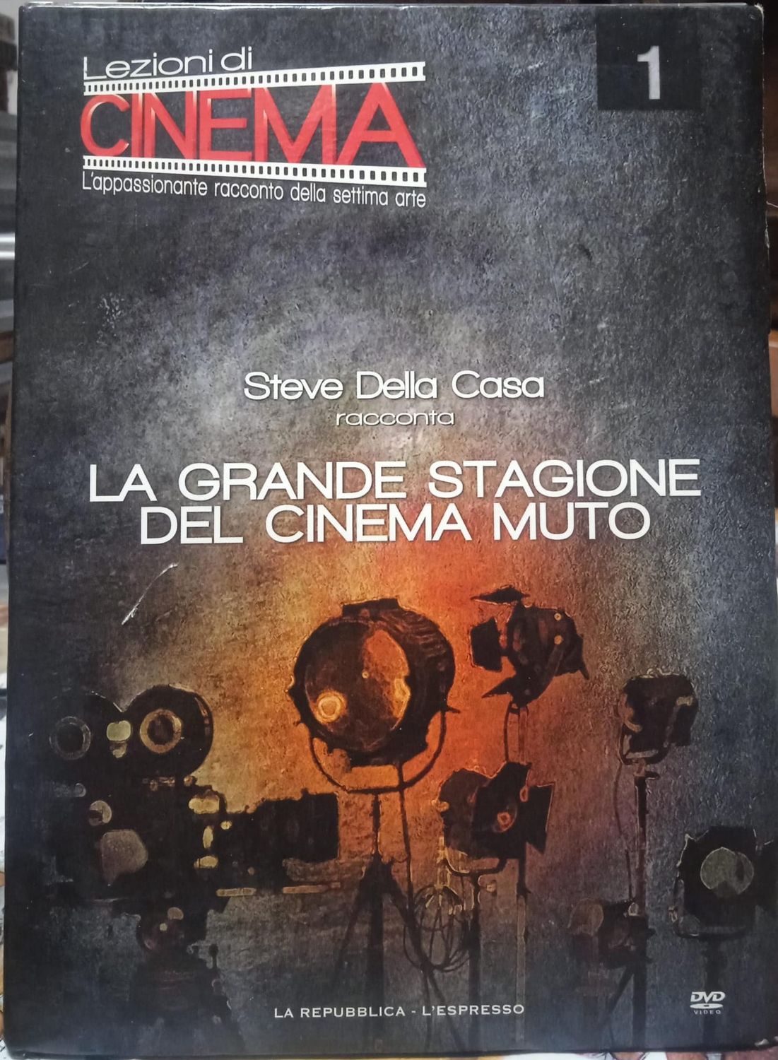 TeknoFilm – DVD - LEZIONI DI CINEMA Vol. 01 - LA GRANDE STAGIONE DEL CINEMA MUTO racconta Steve Della Casa di Gianni Ubaldo Canale (2015) - REPUBBLICA/L'ESPRESSO