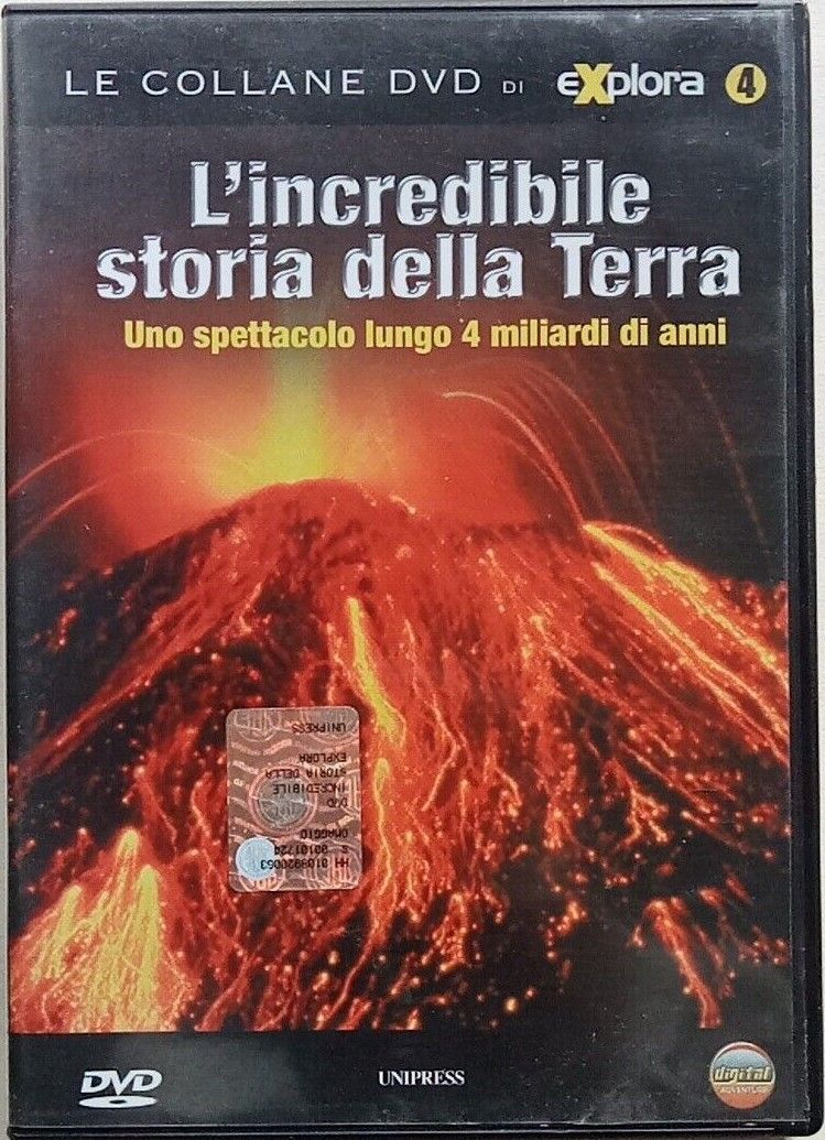 TeknoFilm – DVD – L'INCREDIBILE STORIA DELLA TERRA Vol. 04 - Uno spettacolo lungo 4 miliardi di anni (2005) - UNIPRESS