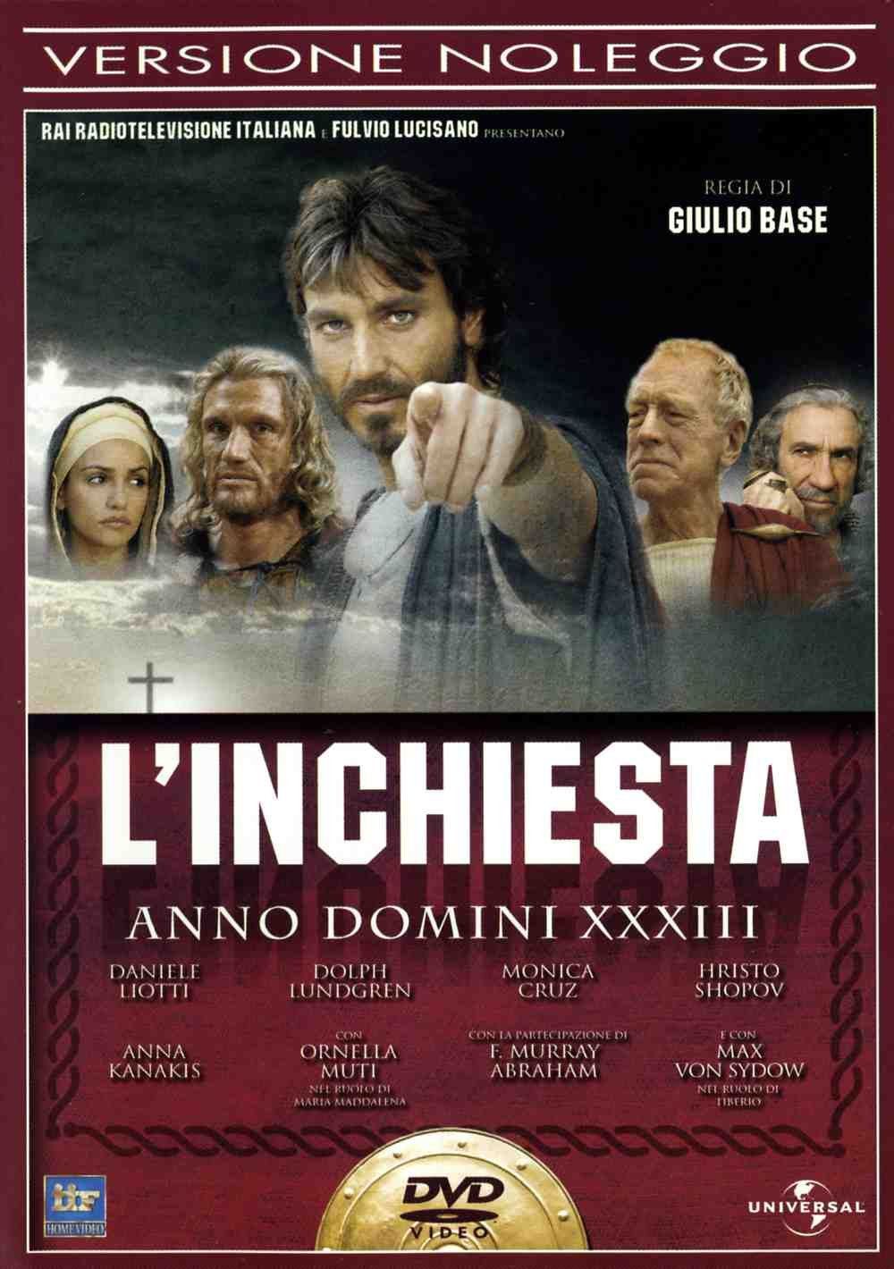 TeknoFilm – DVD – L'INCHIESTA ANNO DOMINI XXXIII (Versione noleggio) di Base Giulio (2006) - UNIVERSAL