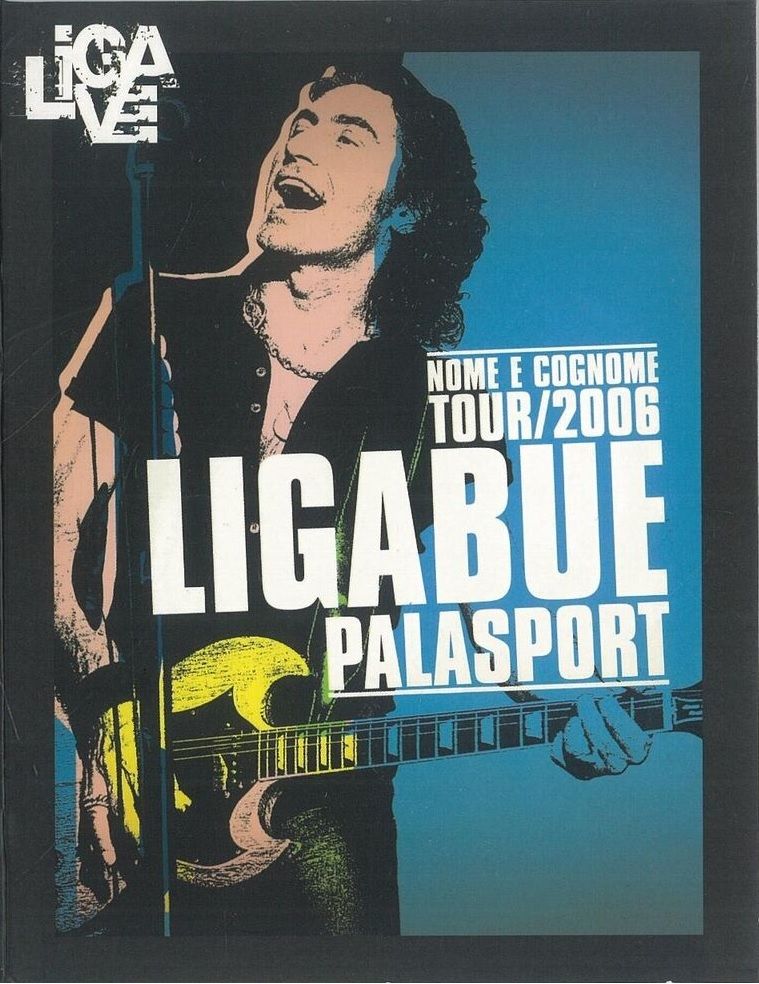 TeknoFilm – DVD – LIGABUE - NOME E COGNOME TOUR - PALASPORT MAZDAPALACE TORINO 11/04/2006 di Angelo Poli (2012) - DTS