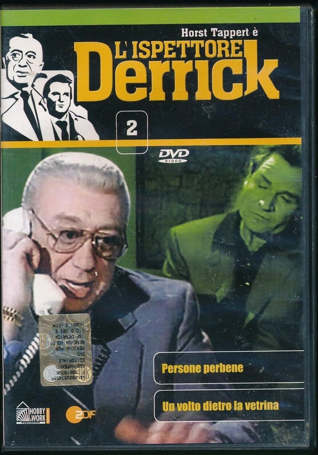 TeknoFilm – DVD – L'ISPETTORE DERRICK Vol. 02 (Persona perbene + Un volto dietro la vetrina) 1974 - HOBBY & WORK