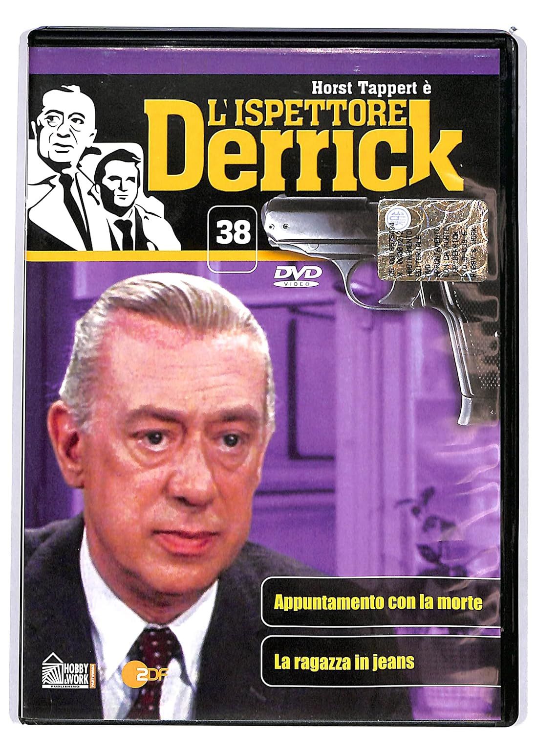 TeknoFilm – DVD – L'ISPETTORE DERRICK Vol. 38 (Appuntamento con la morte + La ragazza in jeans) 1974 - HOBBY & WORK