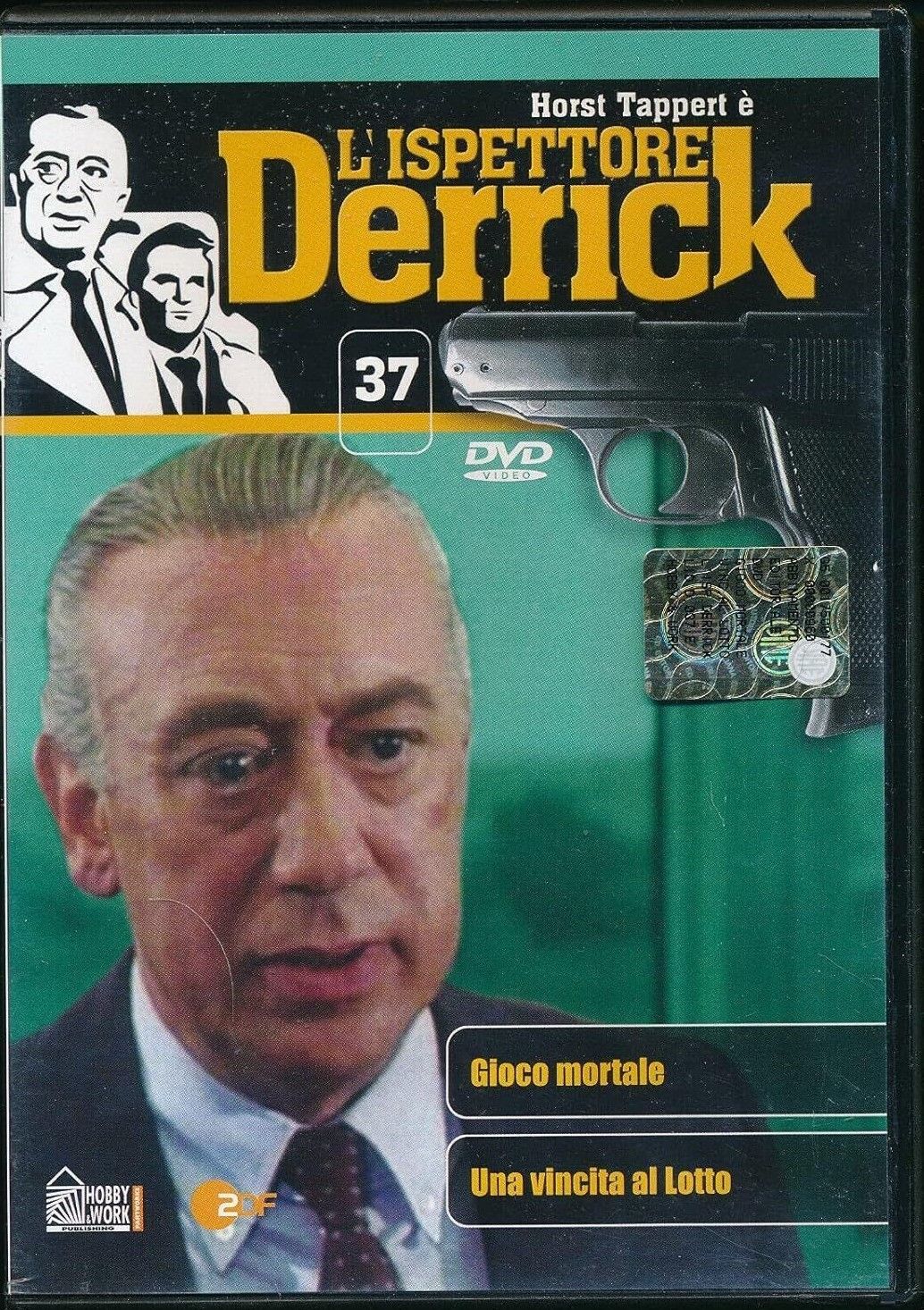 TeknoFilm – DVD – L'ISPETTORE DERRICK Vol. 37 (Gioco mortale + Una vincita al lotto) 1974 - HOBBY & WORK