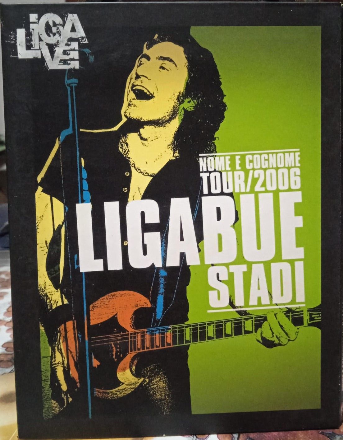 TeknoFilm – DVD – LIGABUE - NOME E COGNOME TOUR - STADI: SAN SIRO 27/05/2006 - (2012) - DTS