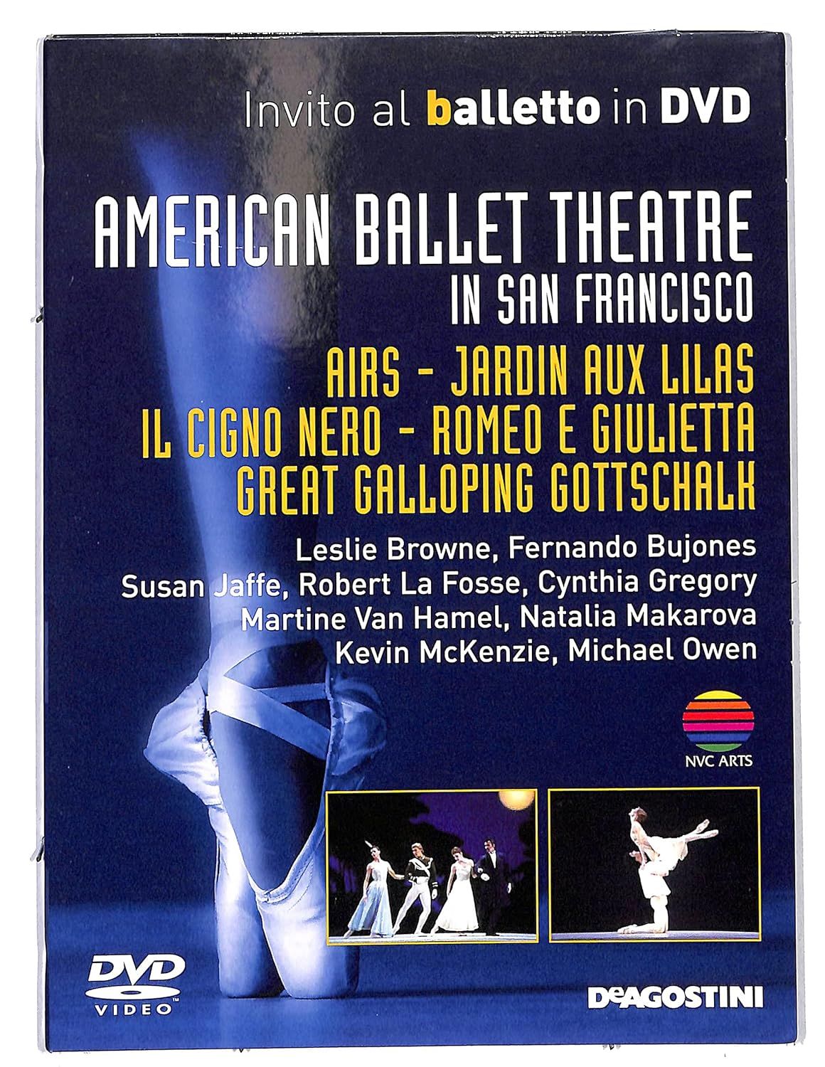 TeknoFilm - DVD (NTSC) – Invito al balletto Vol. 37 - AMERICAN BALLET THEATRE  IN SAN FRANCISCO di Brian Large (1985) - DE AGOSTINI