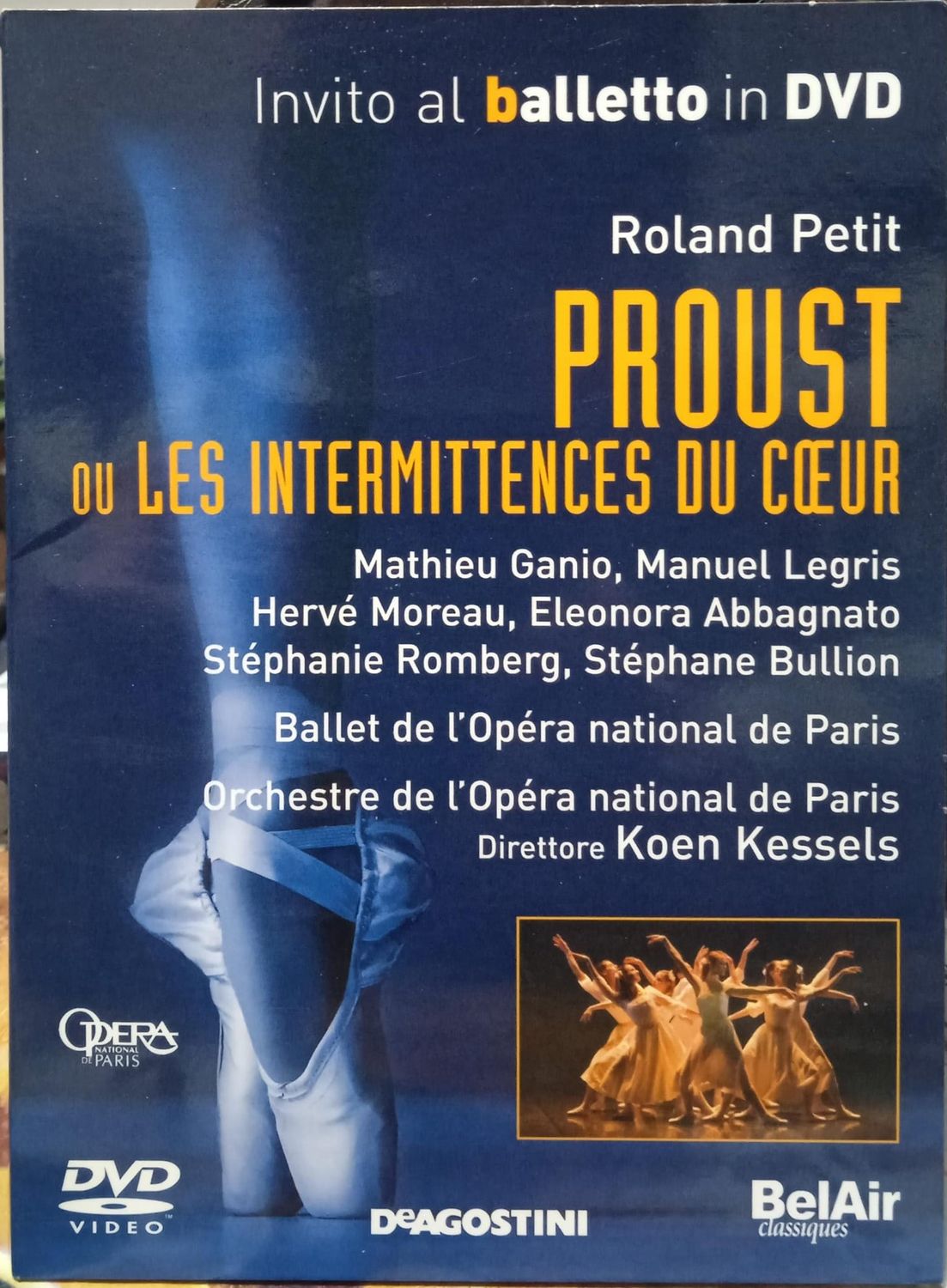 TeknoFilm - DVD – Invito al balletto Vol. 38 - PROUST OU LES INTERMITTENCES DU COEUR di Vincent Bataillon (2007) - DE AGOSTINI